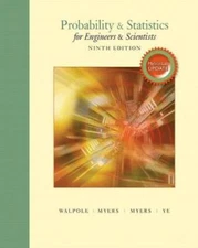 Probability & Statistics for Engineers & Scientists, MyStatLab Update (9t - GOOD