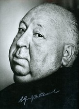 Alfred Hitchcock ~ Signed Autographed Vintage Oversized B&W Photograph ~ JSA LOA