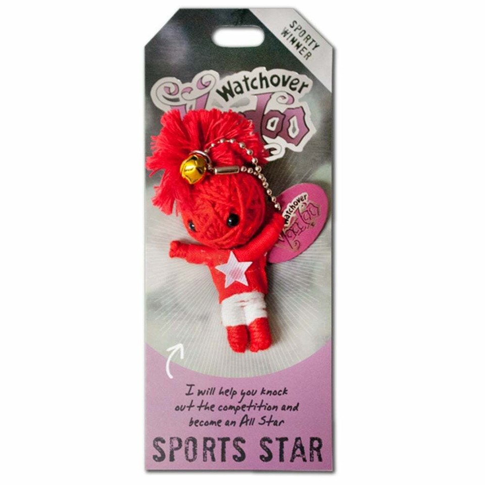 Watchover Voodoo Dolls Keyring Keychain Gift Keepsake Birthday Wedding