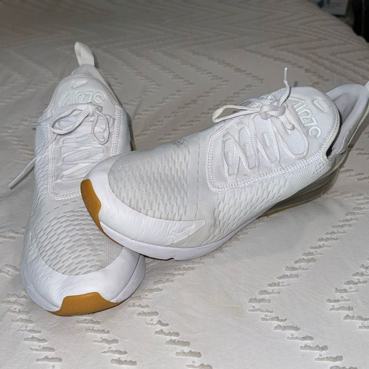 air max 270 white gum bottom