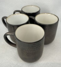 Threshold Barnet Bronze Coffee Mugs 4.1in Dis...