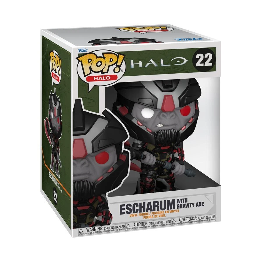 Halo: Infinite Escharum with Gravity Axe 6" Pop! Figura Vinilo #22 Foto 3 de 3