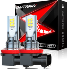 2Pcs LED Fog/Driving Bulb H8 H16 H11 Fog Lights White 6000K High Power Lamp Kit