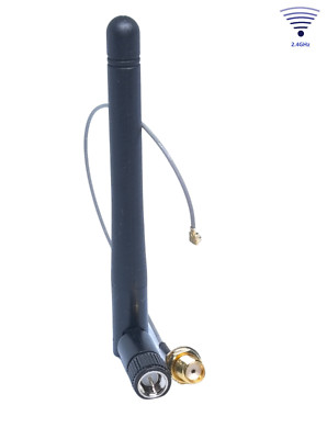 2.4GHz antenna SMA-J & U.FL pigtail max. 30cm e.g. 7260/7265 Fritz!BoxRoute