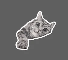 Cat Sticker Playing Attack Waterproof NEW