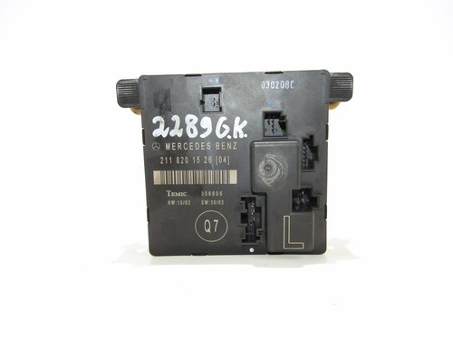 Mercedes Benz E W211 Tür Steuergerät Hinten Rear L. SIDE DOOR CONTROL 2118201526