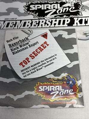 Vintage 1987 Tonka Spiral Zone Razorback Loose Figure RARE Not