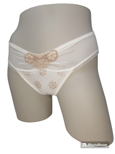 Culotte Lejaby Blanc Dentelle - Taille FR38/EUR36 - Neuf Avec étiquettes