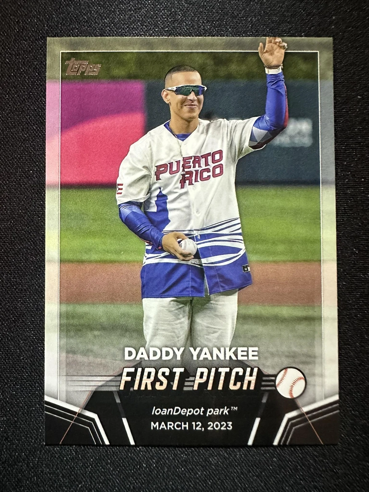 Daddy Yankee trading card