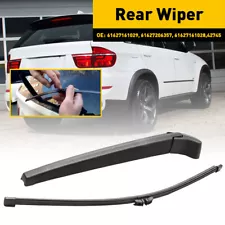 For BMW 2007-2013 X5 Rear Window Windshield Wiper Arm With Blade Set EBE
