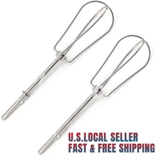 W10490648 Hand Mixer Turbo Beaters for KitchenAid Replace KHM2B AP5644233 US