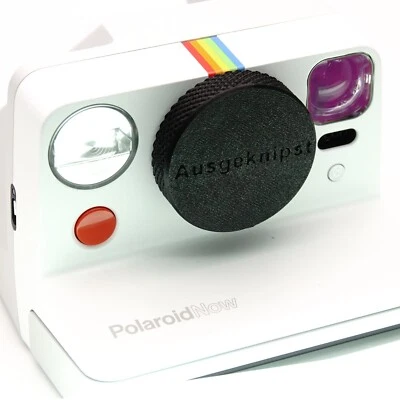 Polaroid Now Objektivdeckel Front Push On Lens Cap von Ausgeknipst