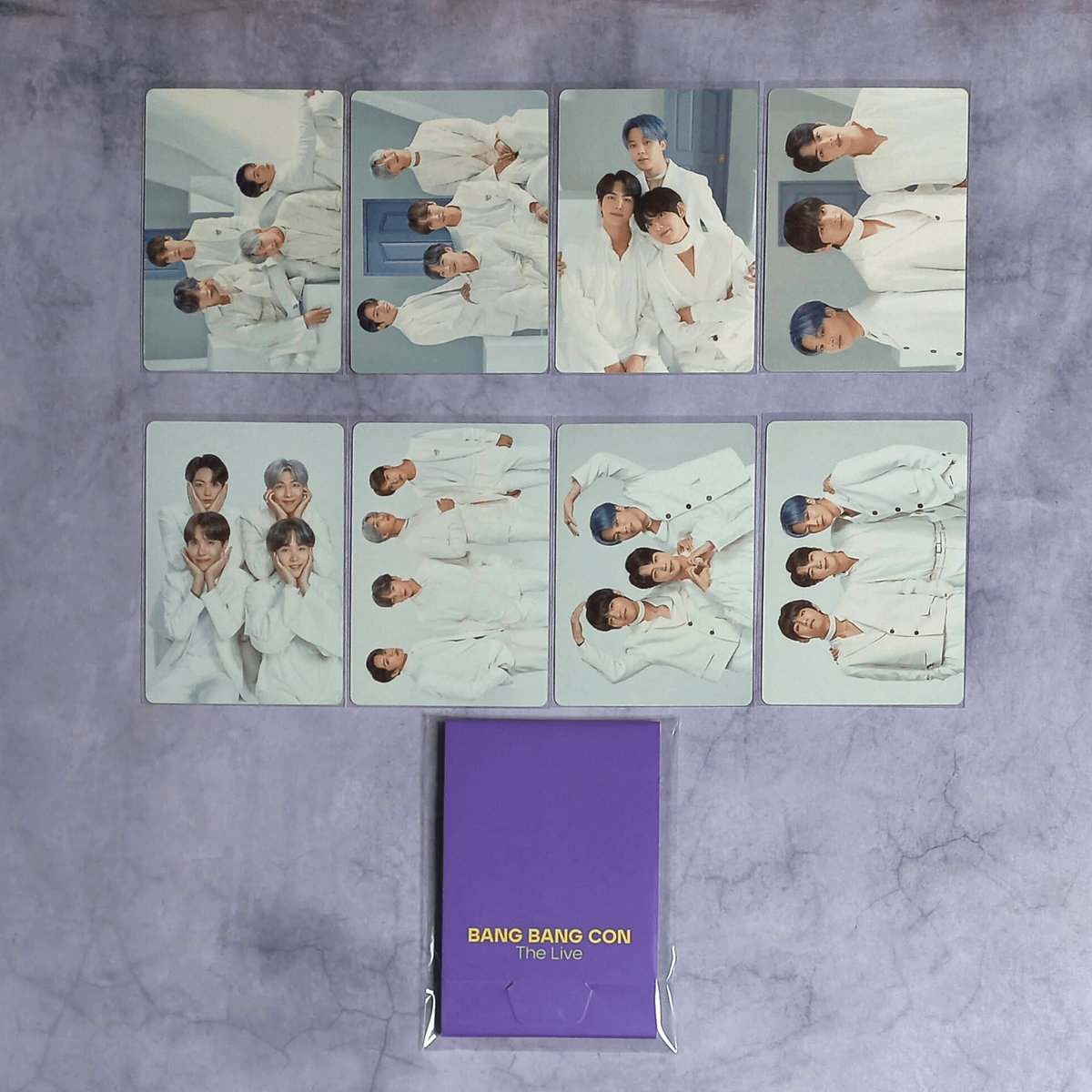 BTS 2020 Bang Bang Con The Live Official Mini Photo Card - Unit