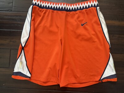 Vintage 90s Nike Illinois Fighting Illini NCAA Basketball Shorts