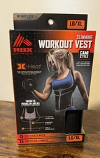 RBX Woman’s Slimming Workout Vest~Cami Style~LG/XL~X-Heat Technology~New!!!