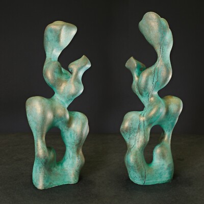 Sculpture, sculpture art Prometheus sig. Unique by Prof. em. A. Loeschner-Gornau
