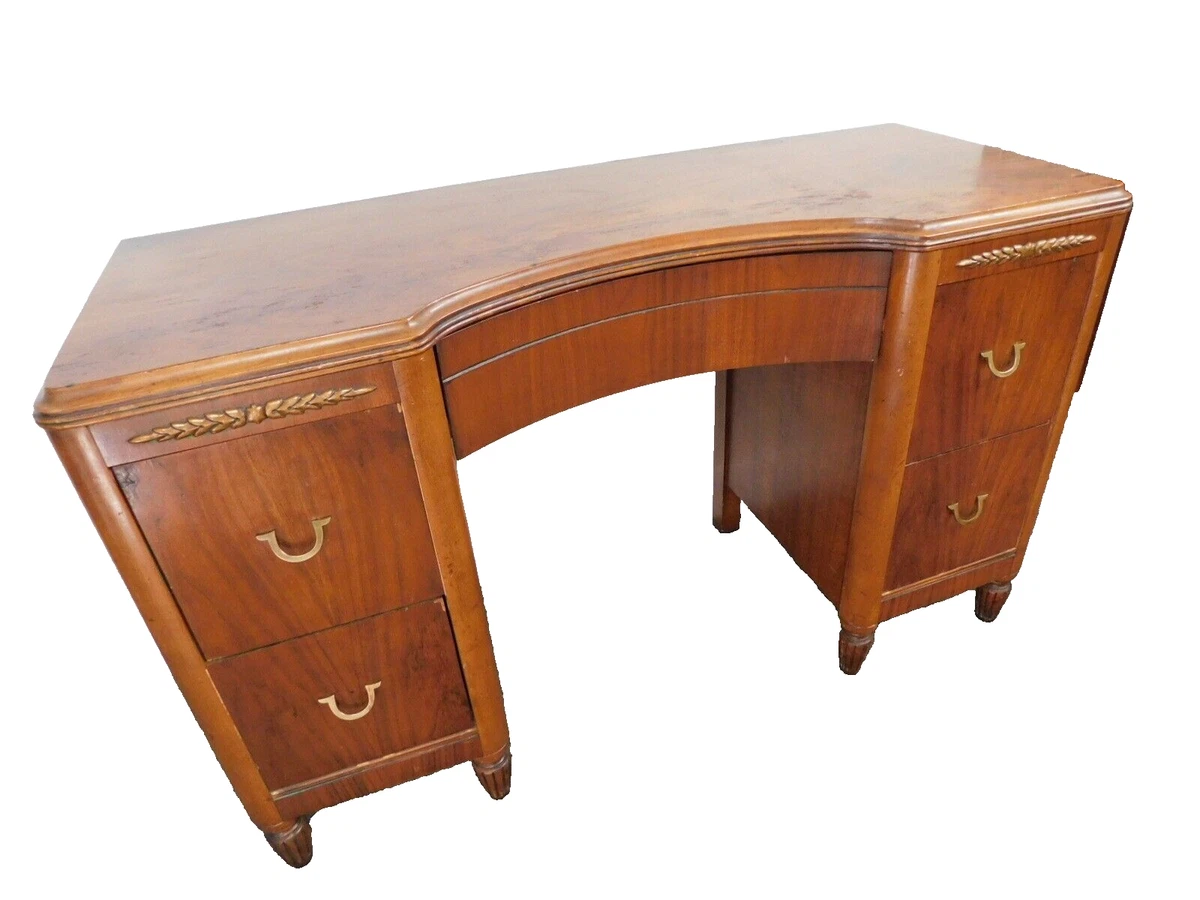 Kidney shaped deals dressing table ebay