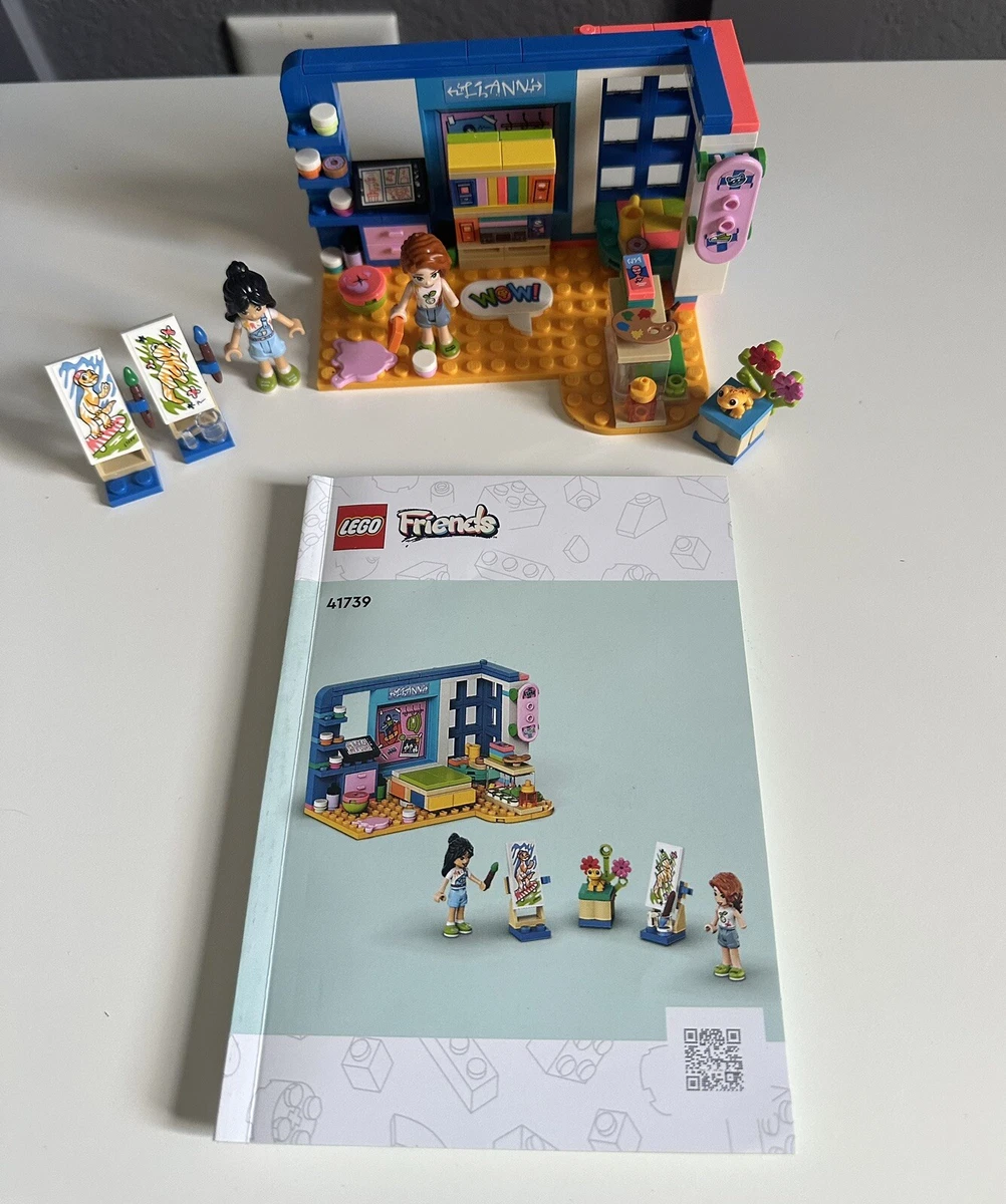 LEGO FRIENDS Liann s Room 41739 100 Complete Original Box And