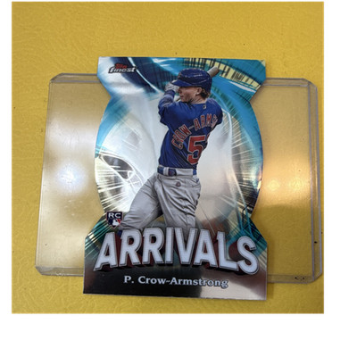 Topps Finest 2024 Arrivals RC Pete Crow-Armstrong A-5 Chicago Cubs die cut