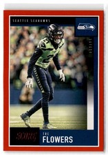 2020 Panini Score Red Tre Flowers #329 Seattle Seahawks
