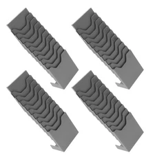 4 Pcs Rack Card Holder Display Stand for Cards Information Storage