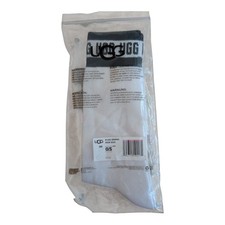 NEW UGG Graphic Crew Socks 1 pair WOMENS ONE SIZE 5-10 Logo Athleisure