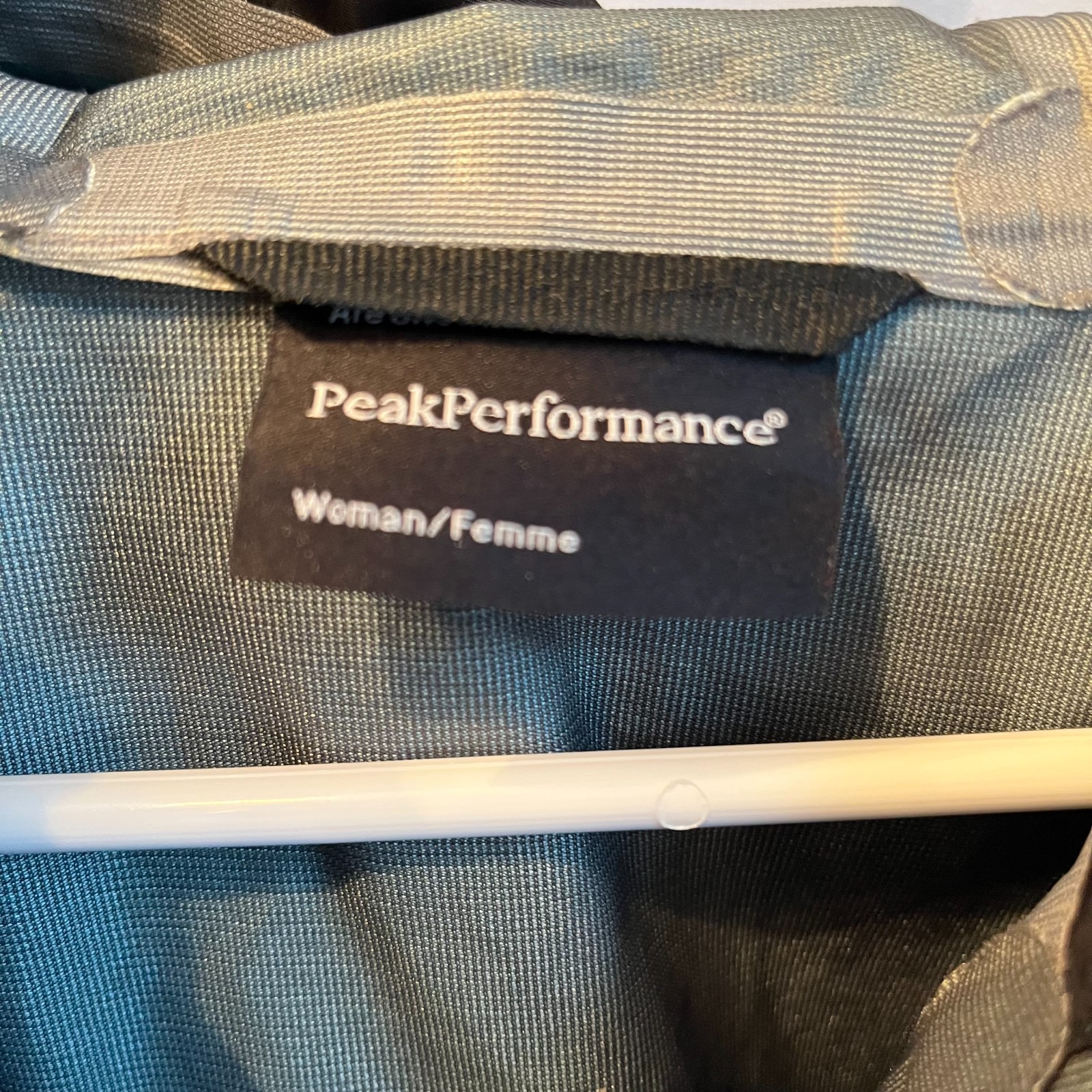 Peak Performance Women's Ski Shell Jacket Teal Bl… - image 2