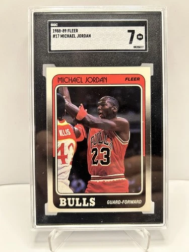 1988-89 Fleer Michael Jordan #17 SGC 7