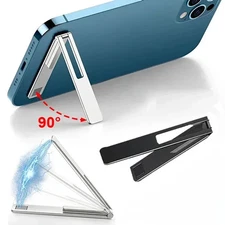Magnetic Ultra Thin Foldable Mobile Phone Holder Bracket Alloy Desktop CelL