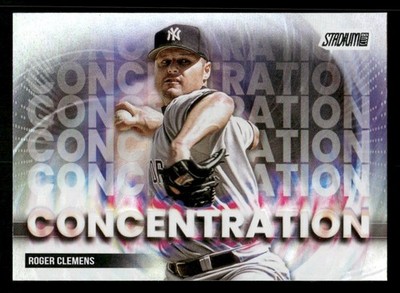 Roger Clemens 2025 Stadium Club Concentration #C-1