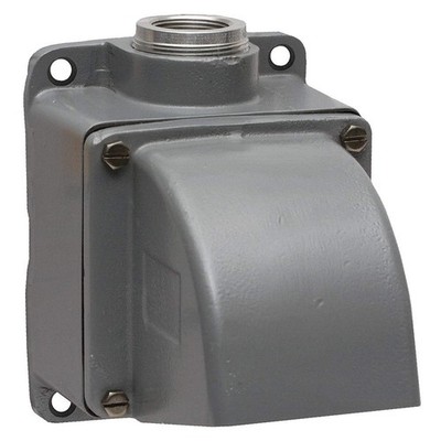 HUBBELL MB601002W 4-Way Angle Back Box,15,60/100 A,1.25in 5HJ45