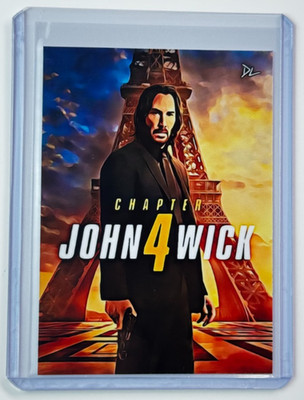Rare John Wick Limited Edition Artist Signed  Chapter 4  Trading Card 2/10