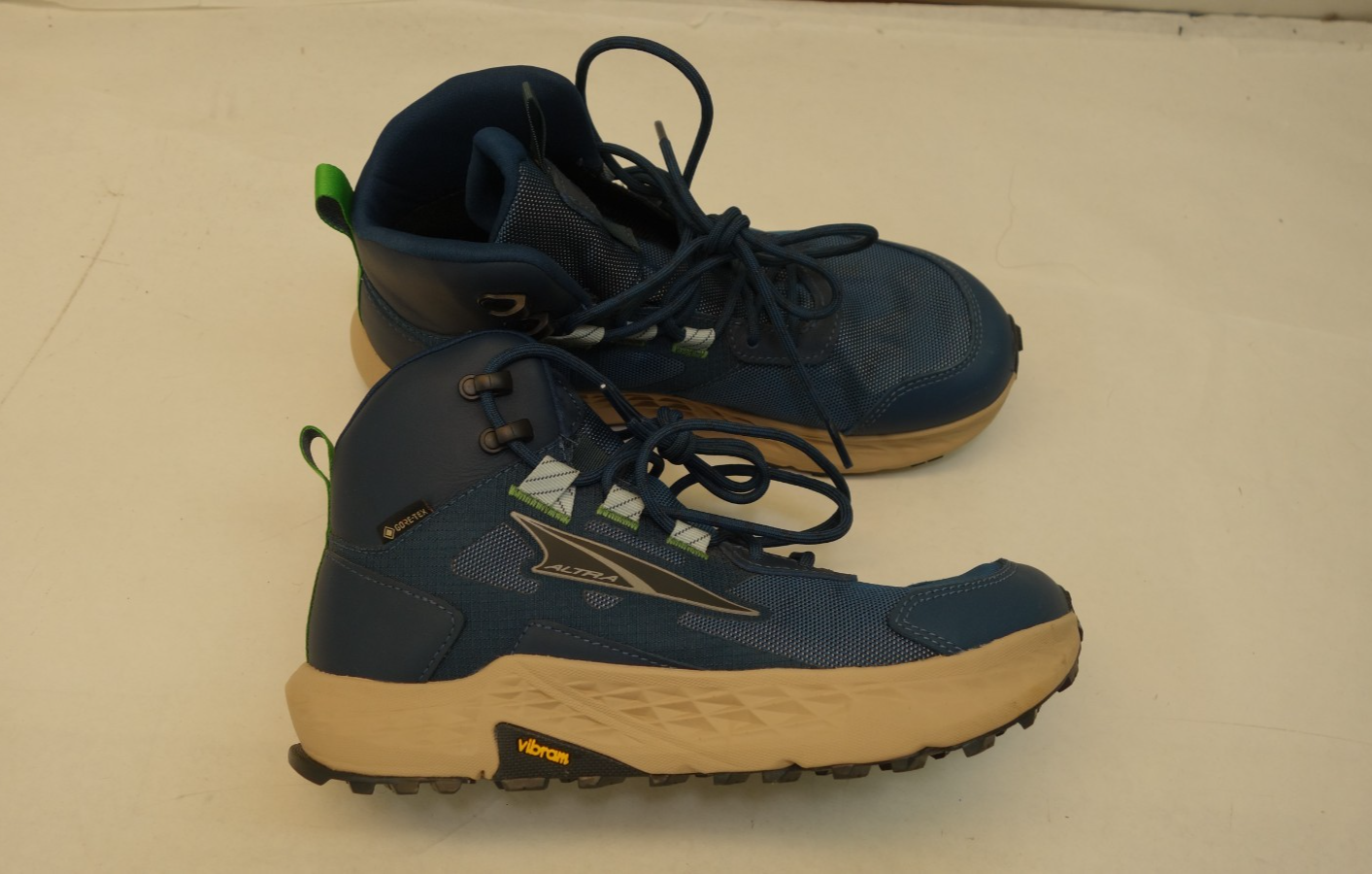 Altra Timp Hiker GTX Womens Blue Trail Running Shoes Size US 8 EU 39