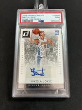 2015 Donruss #SSNJK Nikola Jokic (RC) Auto Signature Series PSA 9