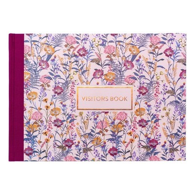 Pukka Block, Bloom A4 Besucherbuch - 96 Seiten mit 768 Eintrittsbereichen A4, creme 