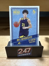 DJ CARTON 2021-22 ONYX VINTAGE BASKETBALL ROOKIE CARD