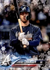 2018 Topps Walmart Holiday Snowflake Metallic #HMW148 Dansby Swanson