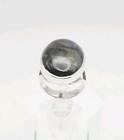Sterling Silver Vintage Labradorite Split Shank Ring Size 9 — photo 2