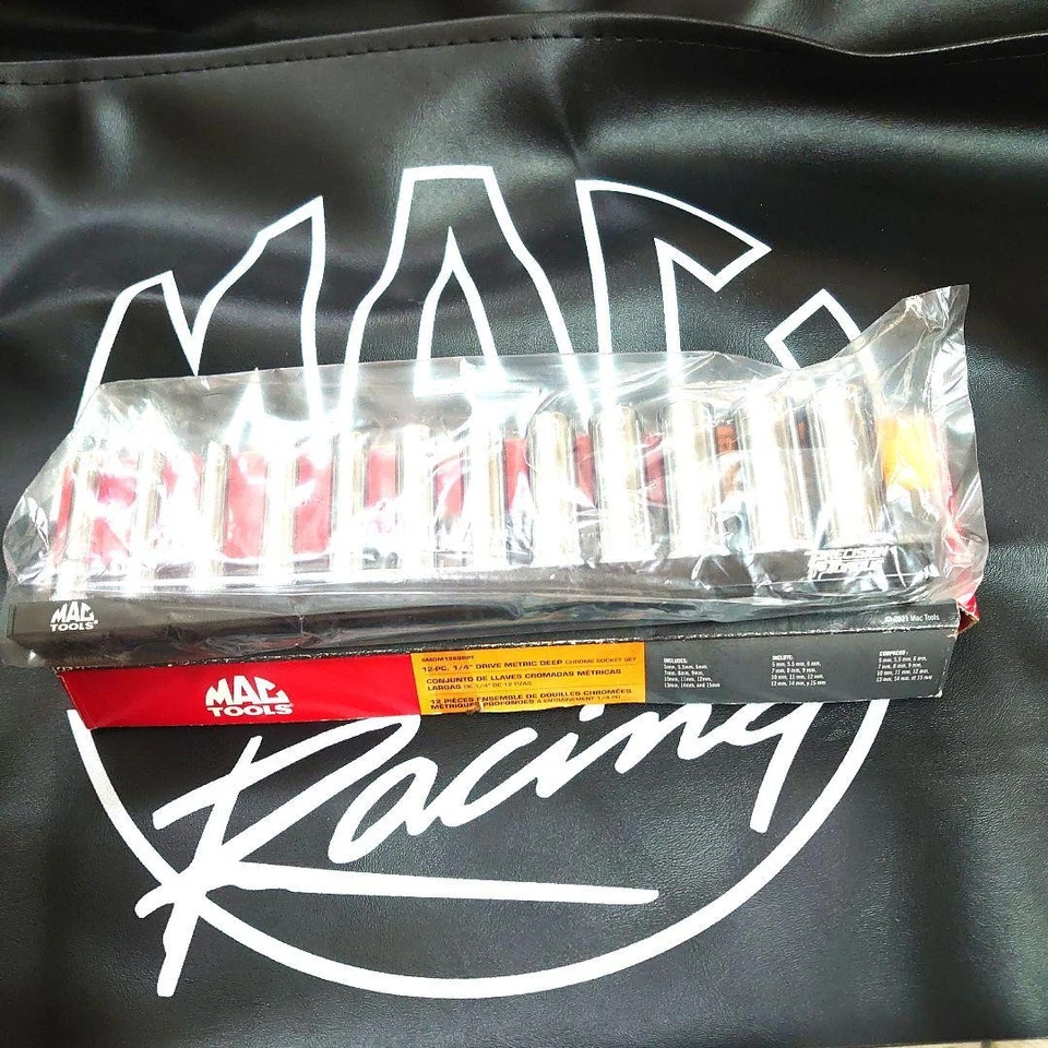 Mactools 12-Piece 1/4mm Deep Socket Set, Brand New, Unused - Image 4 of 4