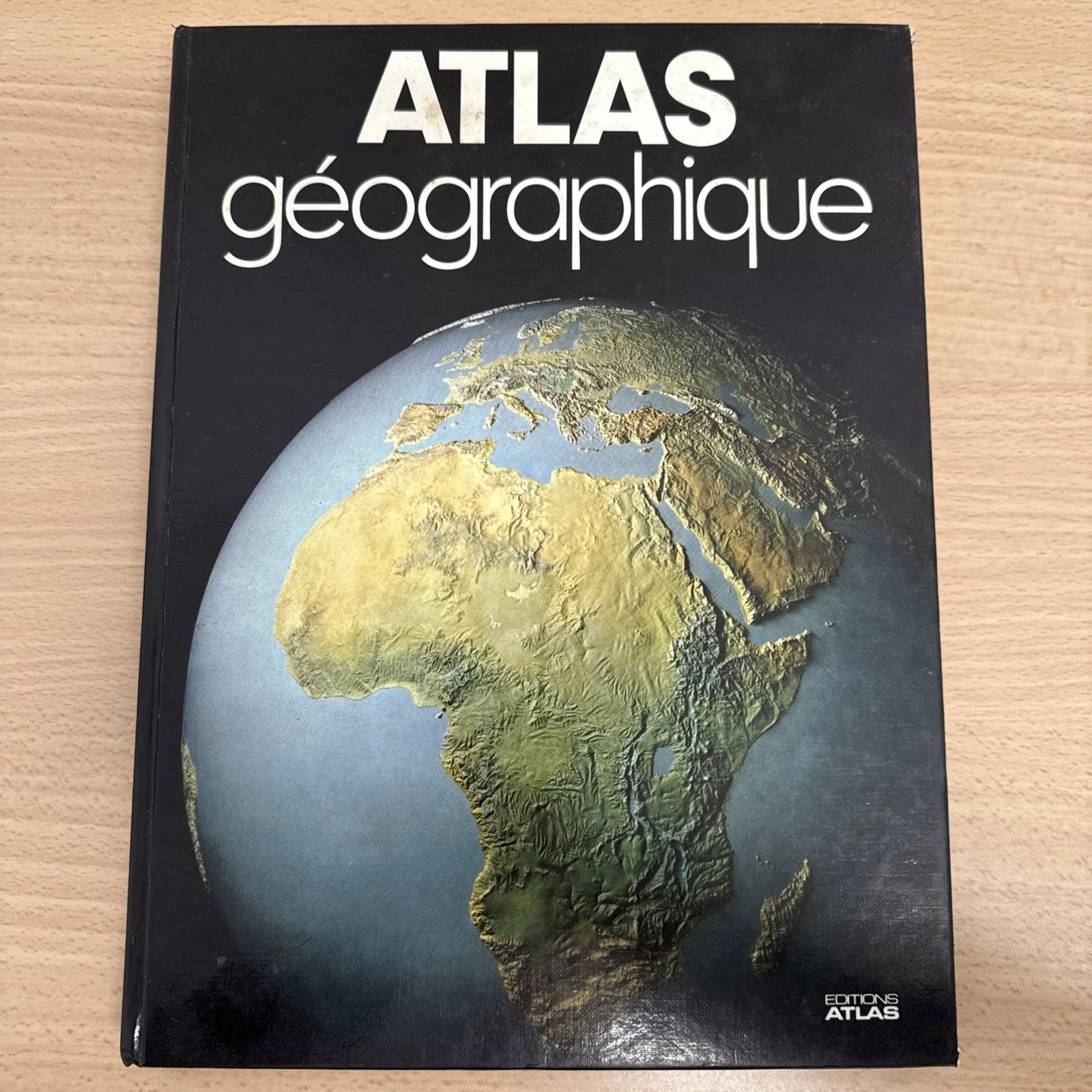 Atlas Géographique Édition Atlas Grand Format Illustré