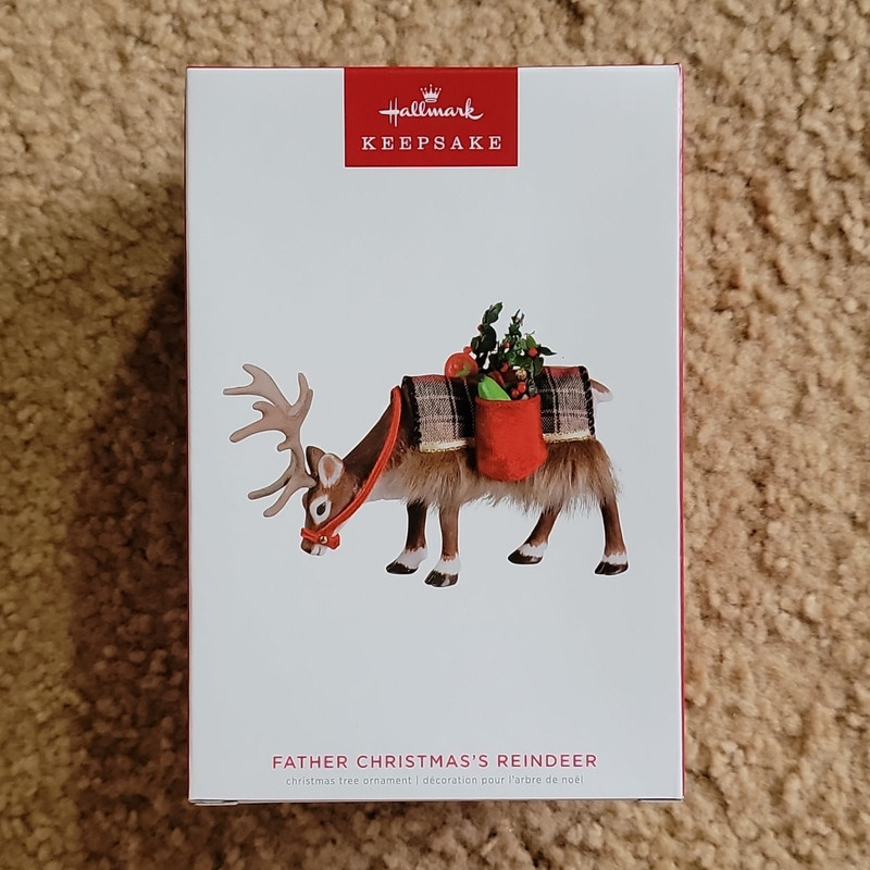 Hallmark Keepsake  Ornament - Father Christmas’s Reindeer  Limited - 2022
