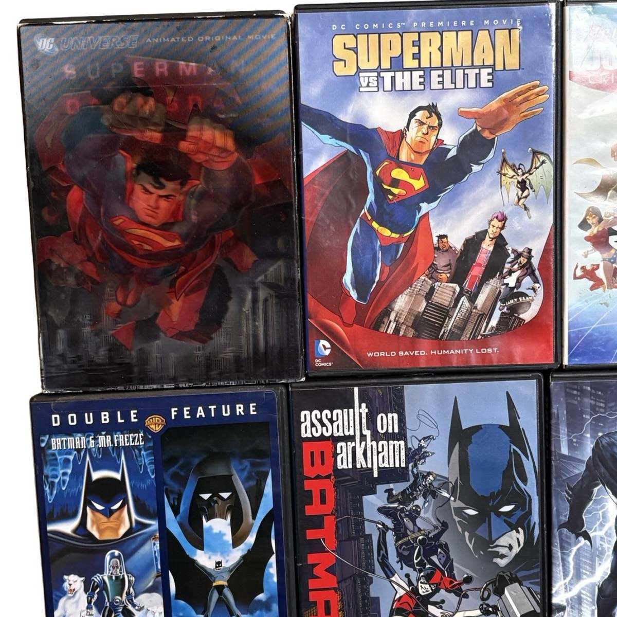 Lot of 28 DC & Marvel Animated Shows Movies Ben 10 Superheroes X