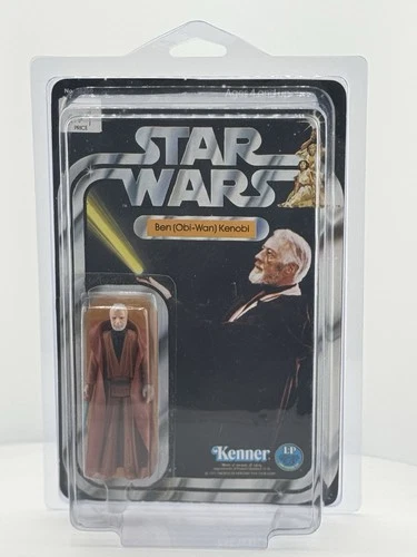 Vintage STAR WARS Ben Obi-Wan Kenobi 1977 Figurine RARE C Card