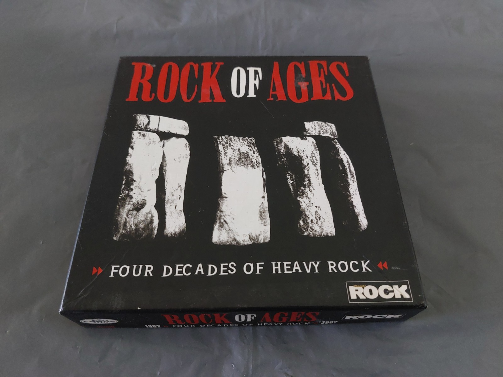 Various ‎– Rock Of Ages 4 X  CD ALBUM BOXSET EXCELLENT 2002