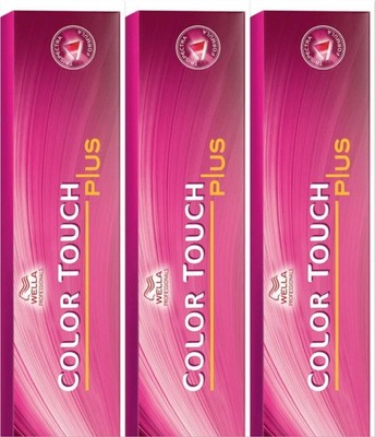 3 Wella COLOR TOUCH PLUS Demi Permanent Hair Color 2 oz  CHOICE PAY 1 SHIP