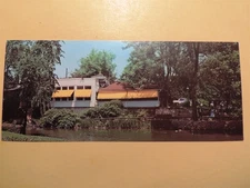 Mill Race Inn Restaurant Geneva Illinois vintage oversized postcard 