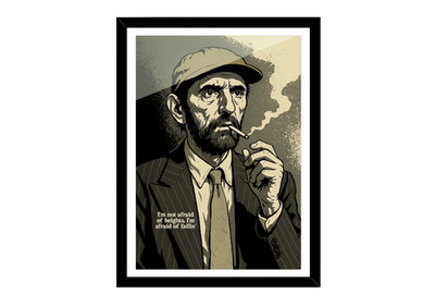 Paris Texas,  Movie, Pop Culture Art Print. Ltd Edition. Travis Henderson A4