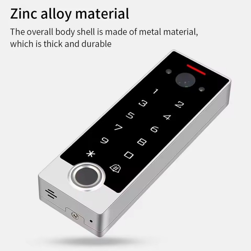 Tuya Visual Intercom Metal Fingerprint Keypad 125KHz EM Standalone Access Contro - Picture 15 of 29