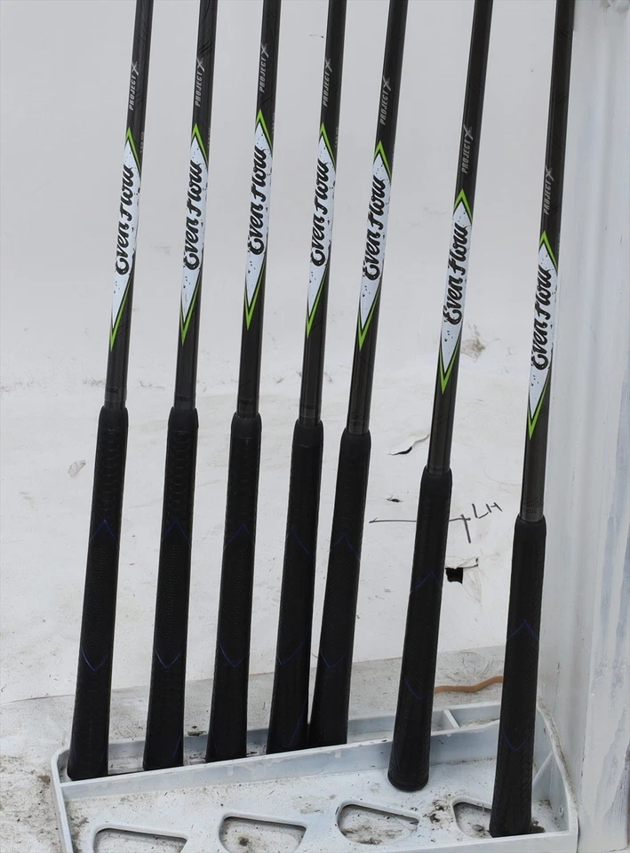 Wilson Launch Pad 2 Iron Set 6-Pw, Aw, Sw Senior Evenflow Green 55 12977362 Good - Image 4 of 4