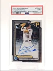 KONNOR GRIFFIN 2024 BOWMAN CHROME DRAFT 1ST PIRATES AUTO PSA 9 Q5876